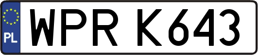 WPRK643