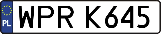WPRK645