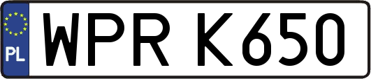 WPRK650