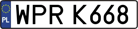 WPRK668
