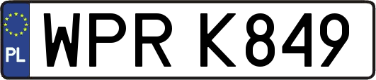 WPRK849