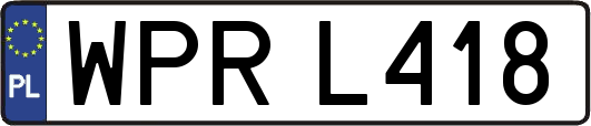 WPRL418