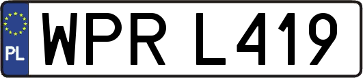 WPRL419