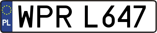 WPRL647