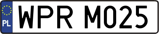 WPRM025