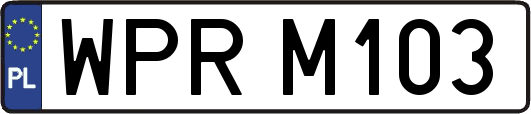 WPRM103