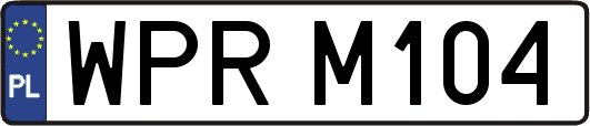 WPRM104