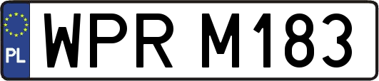 WPRM183