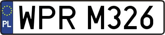 WPRM326