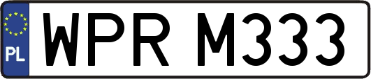 WPRM333