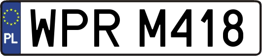 WPRM418