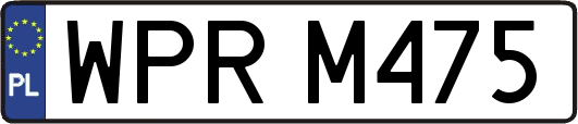 WPRM475