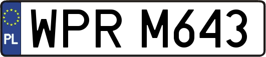 WPRM643