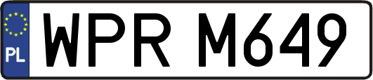 WPRM649