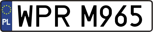 WPRM965