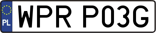 WPRP03G