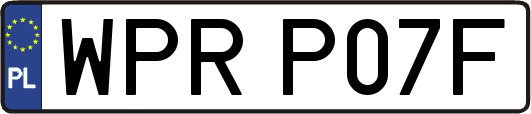 WPRP07F