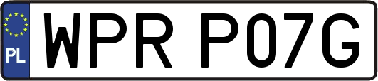 WPRP07G