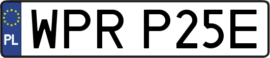 WPRP25E