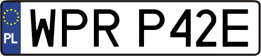 WPRP42E