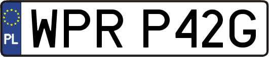 WPRP42G