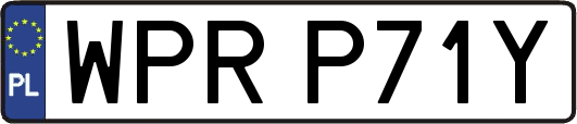 WPRP71Y