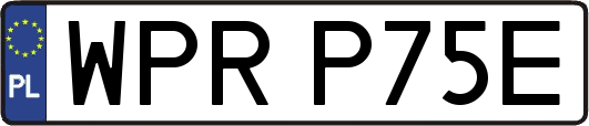 WPRP75E