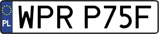 WPRP75F