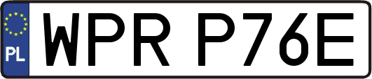 WPRP76E