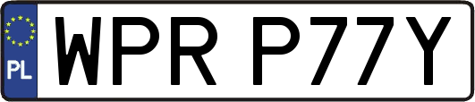 WPRP77Y