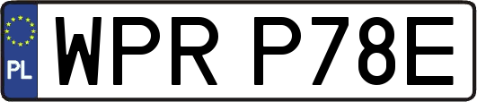 WPRP78E