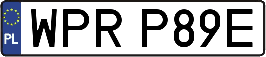 WPRP89E
