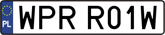WPRR01W