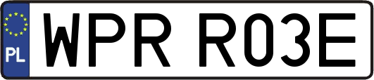 WPRR03E