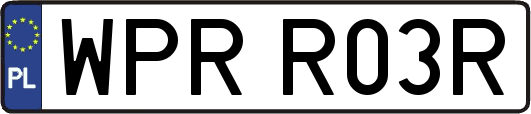 WPRR03R