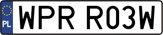 WPRR03W