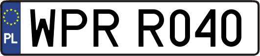 WPRR040