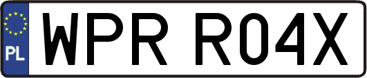 WPRR04X