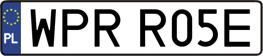 WPRR05E