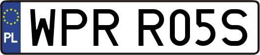 WPRR05S