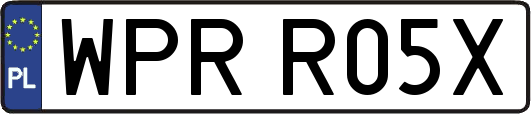 WPRR05X