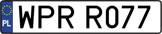 WPRR077