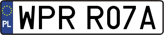 WPRR07A