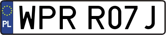 WPRR07J