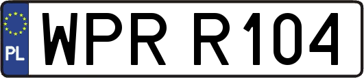 WPRR104
