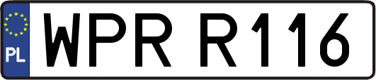 WPRR116