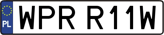 WPRR11W