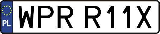 WPRR11X
