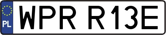 WPRR13E