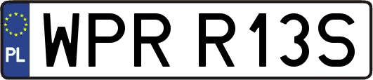 WPRR13S